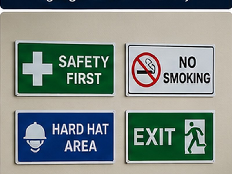 Safety Signs & Direction Boards